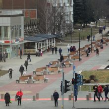 Nuomonė: klaipėdiečiai džiaugiasi atnaujinta Debreceno aikšte.