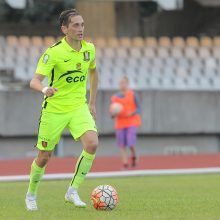 „Trakų“ futbolininkas D. Česnauskis: laikas pradėti žaisti ir rinkti taškus