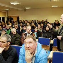 Paupio kvartalo gyventojai, šiandien prieš prasidedant Klaipėdos miesto tarybos posėdžiui ketino surengti piketą šalia uostamiesčio savivaldybės.