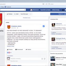 Naujadaras: neaiškūs veikėjai, naudojantys Klaipėdos miesto heraldinius ženklus, sukūrė socialinio tinklalapio paskyrą, diskredituojančią uostamiesčio valdžios institucijas.