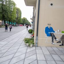 V. Matijošaitis ir A. Karalius tapo gatvės meno herojais