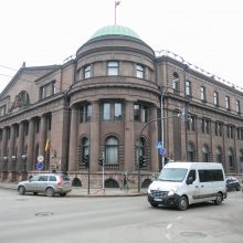 Monumentalu: Lietuvos banko rūmuose visada šeimininkavo bankininkai.