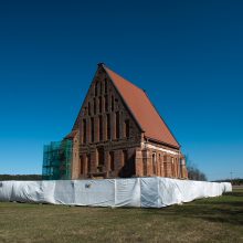 Archeologų laimikis Zapyškyje – mūriniai pamatai