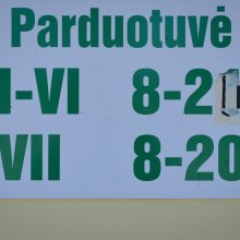 Draudimai: ne vienai parduotuvei po Naujųjų teko taikytis prie alkoholio ribojimų.