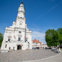 Rotušės bokštas jau liepą atsivers miestiečiams