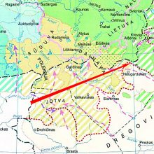 Išvada: Brunonui nebuvo jokio reikalo brautis per pelkes į miškus, į Lietuvos ir Kijevo Rusios pasienio kampelį – tai akivaizdu, palyginus tokios kelionės žemėlapį su misijos kelio per jūrą pas jau žinomą tautą žemėlapiu.