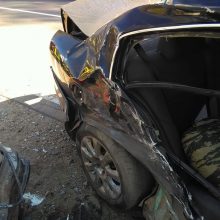 Prie Išlaužo – moterų vairuojamų mašinų kaktomuša, trys žmonės sužeisti 