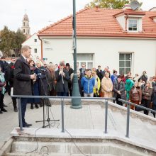 Atidengti Nobelio premijos laureato Č. Milošo laiptai