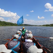 Kulautuvoje turizmo sezonas pradėtas pramogomis ant vandens