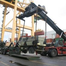 Lietuva baigė gabenti karinę techniką iš Afganistano