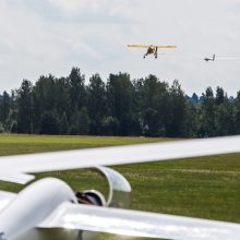 Trys sklandytojai susiruošė į žygį virš Baltijos šalių