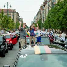 „Jeep“ gerbėjai Lietuvai dovanojo tautišką rekordą