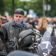Kaune griaudėja motociklų spiečius