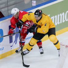 Lietuvos ledo ritulininkai pasaulio čempionatą pradėjo pergale