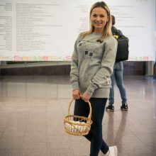 Lietuvos šimtmetį oro uostų keleiviai pažymėjo saldžiai
