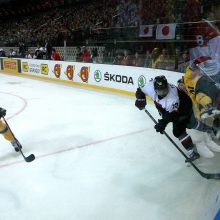 Lietuvos ledo ritulininkai pasaulio čempionate sutriuškino japonus