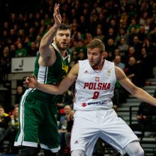 Lietuvos krepšinio rinktinė be vargo įveikė lenkus