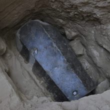 Atvertas senovinis sarkofagas sensacijų nepažėrė