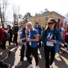 Verkių regioniniame parke – masinis ėjimas