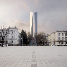 Architekto vizija: 45 m obeliskas – Aukų gatvėje, o ne Lukiškių aikštėje