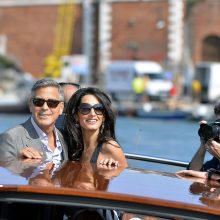 G. Clooney vestuvės: kuo Venecijoje vaišinamos Holivudo žvaigždės?