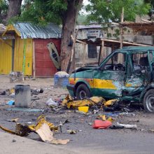 Nigerijos turguje susisprogdino mirtininkė: žuvo šeši žmonės