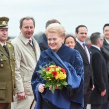 D. Grybauskaitė tikisi Vokietijos palaikymo dėl Astravo AE