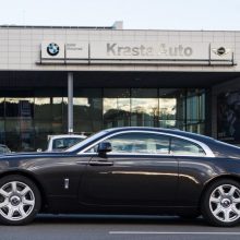 Vilniuje – šimtus tūkstančių kainuojantys „Rolls-Royce“ automobiliai