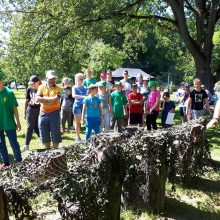 Šaulių stovykla Obelynėje – ne tik pramogauti, bet ir išmokti