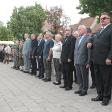 Šaulių sąjunga Kauno Rotušės aikštėje paminėjo 99-ąsias metines