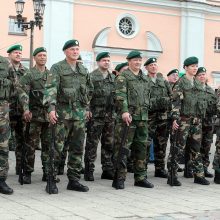 Šaulių sąjunga Kauno Rotušės aikštėje paminėjo 99-ąsias metines