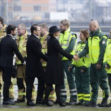 Švedija tylos minute pagerbė išpuolio aukas