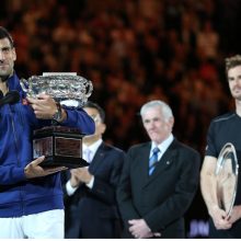 N. Džokovičius šeštą kartą triumfavo „Australian Open“ turnyre