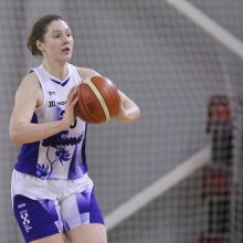 LMKL pusfinalis: „Hoptrans-Sirenų“ krepšininkės įveikė „Fortūną“