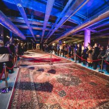 „Žalgirio“ arenoje duris atvėrė unikali persiškų kilimų paroda
