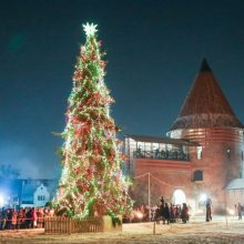 Kaunas kalėdinį  apdarą pamažu keičia į  kasdienį