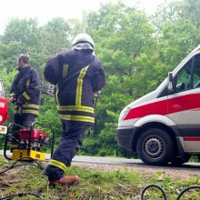 Ieškomas avariją Vilniuje sukėlęs vairuotojas 