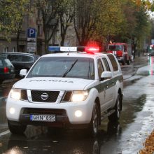 Dėl sprogimo grėsmės buvo uždaryta A. Mickevičiaus gatvė
