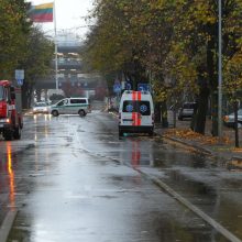 Dėl sprogimo grėsmės buvo uždaryta A. Mickevičiaus gatvė