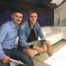 Futbolininkas K. Laukžemis pasirašė sutartį su Ispanijos aukščiausios lygos klubu