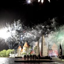 Senoji sostinė Trakai švenčia: reginiai už milijoną
