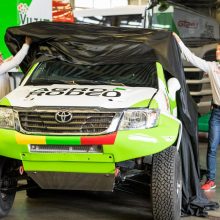 V. Žala ir S. Jurgelėnas Dakare  startuos su „Toyota Hillux”