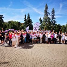 Tarptautinę priešvėžinę iniciatyvą „Ride4Women“ Kaune palydėjo A. Veryga
