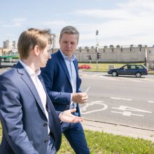 Vilnius pradeda kovą su spūstimis – pristatytos „Statyk ir važiuok“ aikštelės