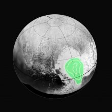 Plutono paviršiuje pastebėtos mįslingos lygumos