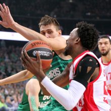 „Žalgiris“ neprilygo „Baskonia“ krepšininkams