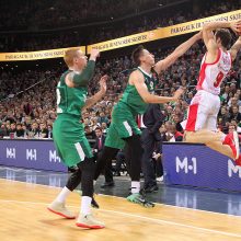 „Žalgiris“ neprilygo „Baskonia“ krepšininkams