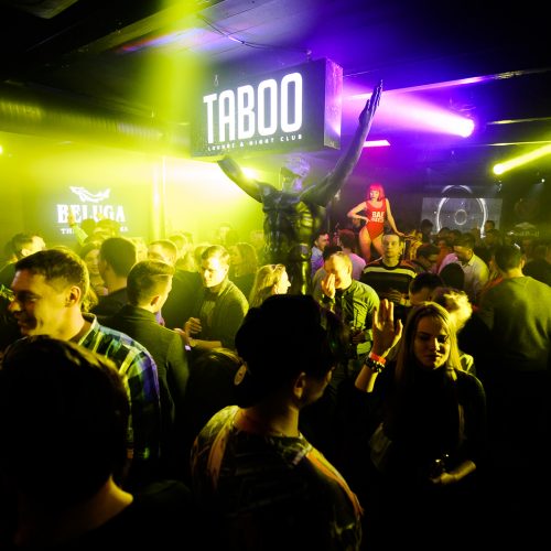 ,,Taboo“ klube  – žiemą tirpdančios linksmybės  © Ievos Jonelytės nuotr.