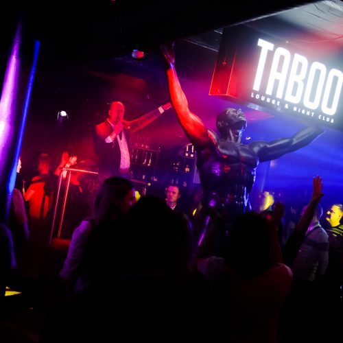 Legendinė diskoteka „Taboo“ klube  © I. Jonelytės nuotr.