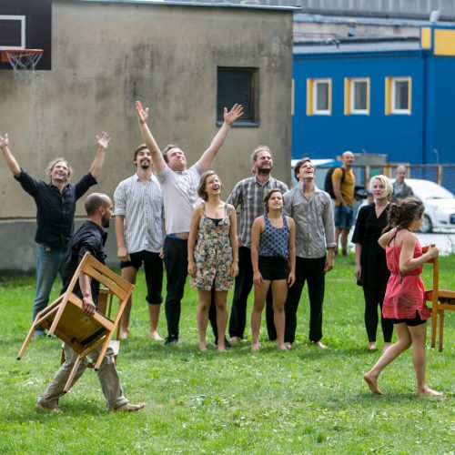 Netikėtumų festivalyje pasirodė cirko artistai  © Vilmanto Raupelio nuotr.